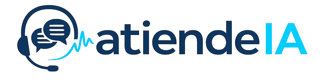 Logo atiendeIA - Agente telefónico con inteligencia artificial