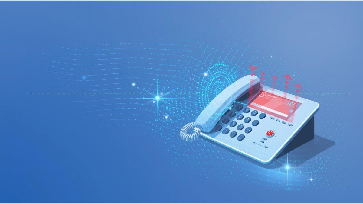 Empresario mirando llamadas perdidas en su teléfono