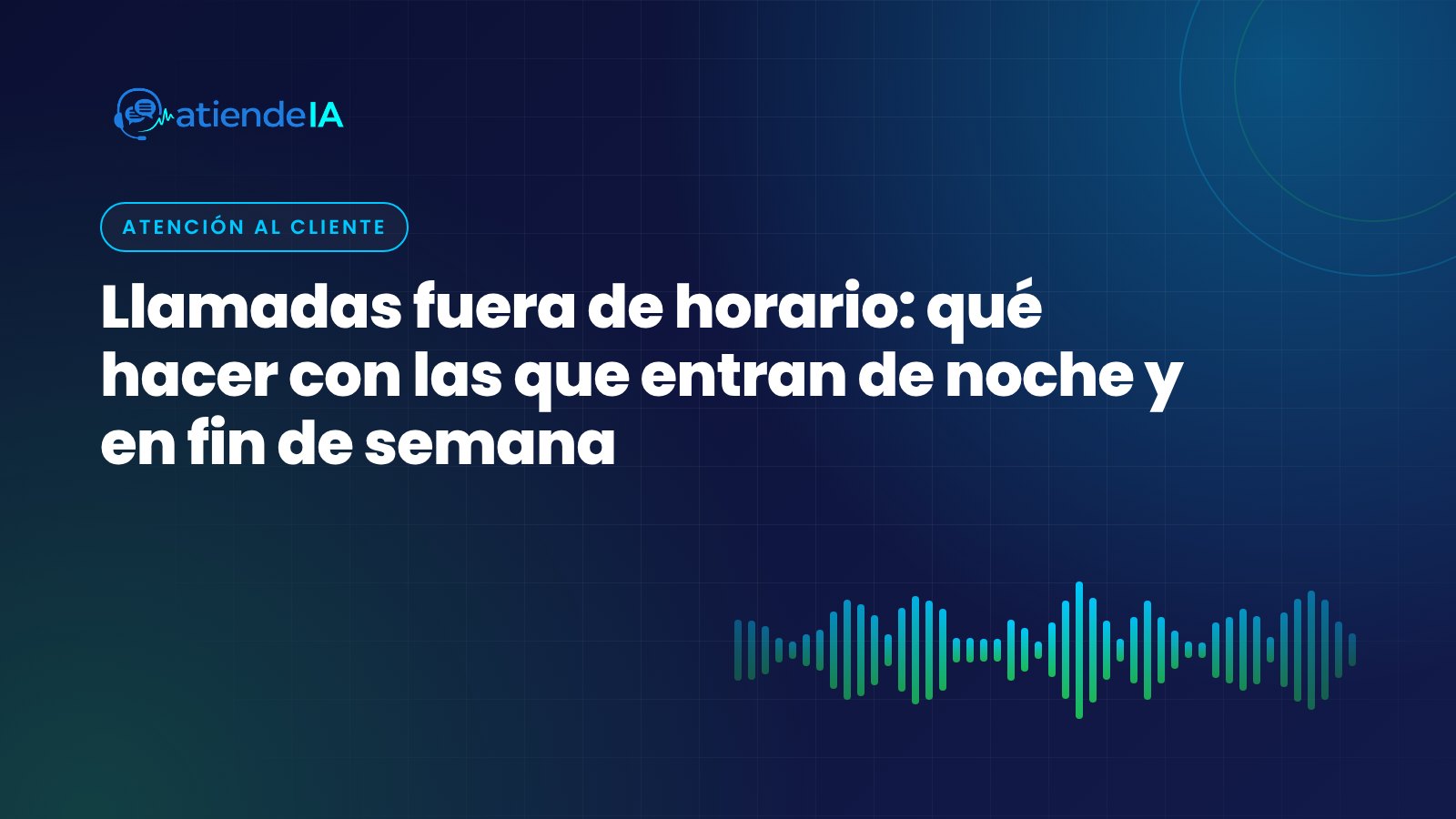 Portada: Llamadas fuera de horario: qué hacer con las que entran de noche y en fin de semana